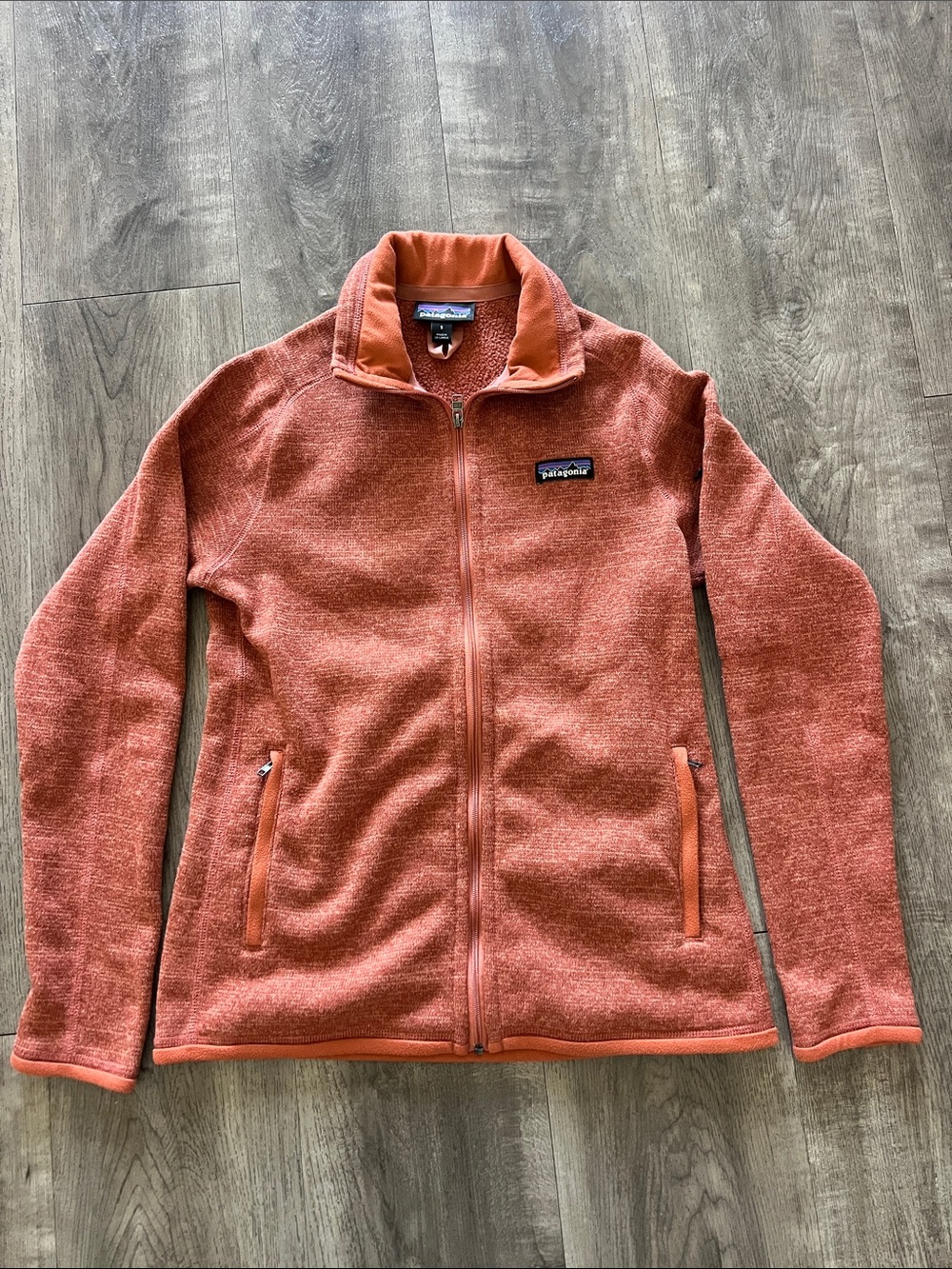 Patagonia Women’s Better Sweater Jacket Size Small Orange